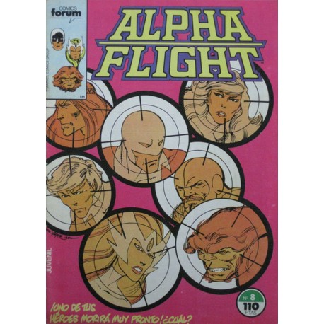 ALPHA FLIGHT Núm 8