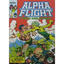 ALPHA FLIGHT Núm 12 ."EL PRÍNCIPE NAMOR VS. MARRINA"