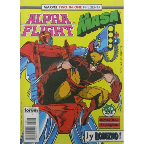 ALPHA FLIGHT/ LA MASA Núm 46