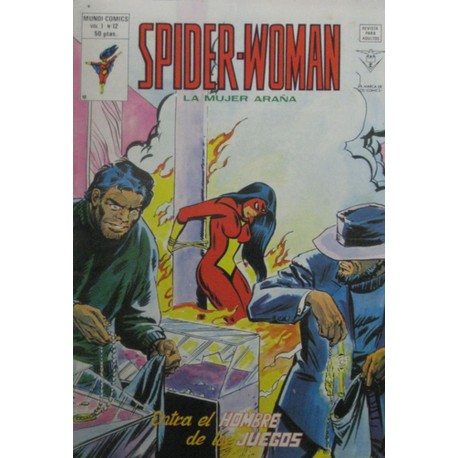 SPIDER-WOMAN VOL 1 Núm 12 "ENTRA EL HOMBRE DE LOS JUEGOS"