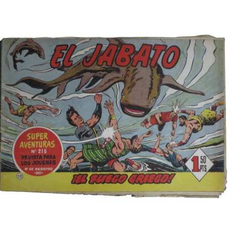 EL JABATO Núm 52. ¡EL FUEGO GRIEGO!