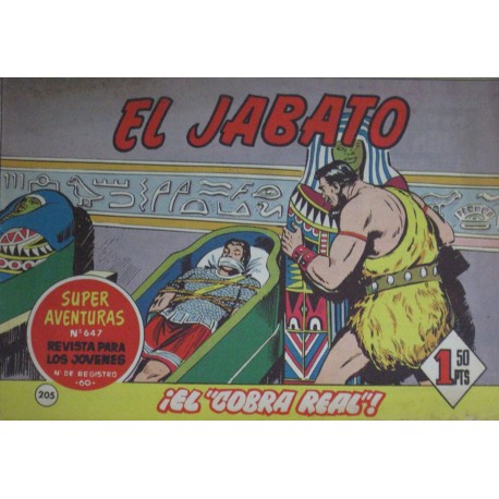 EL JABATO Núm 204. ¡EL "COBRA REAL"!