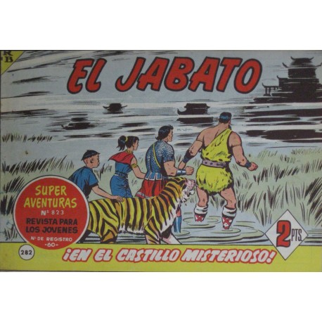 EL JABATO Núm 282. ¡EN EL CASTILLO MISTERIOSO!