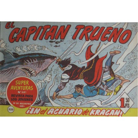 EL CAPITÁN TRUENO Núm 323. ¡EN EL ACUARIO DE KRAGAN!