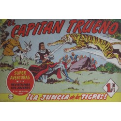 EL CAPITÁN TRUENO Núm 334. ¡LA JUNGLA DE LOS TIGRES!