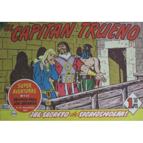 EL CAPITÁN TRUENO Núm 343. ¡EL SECRETO DE SIGIDSHOLM!