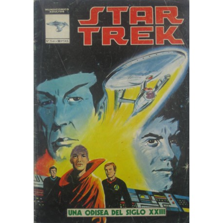 STAR TREK. MUNDI COMICS. Núm. 1. " UNA ODISEA DEL SIGLO XXIII"