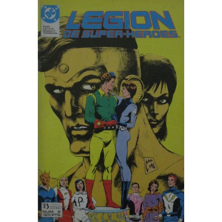 LEGION DE SUPERHEROES. Núm 8