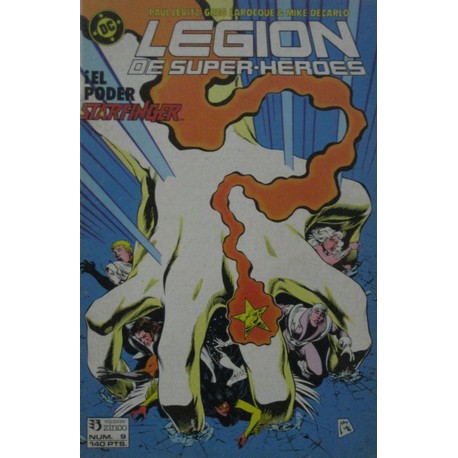 LEGION DE SUPERHEROES. Núm 9