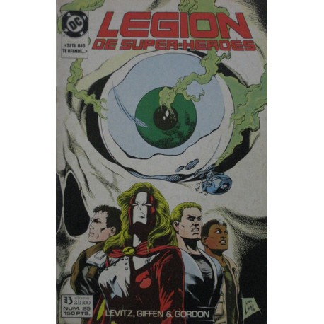 LEGION DE SUPERHEROES. Núm 18