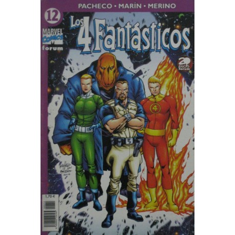 LOS 4 FANTÁSTICOS IV Núm 12