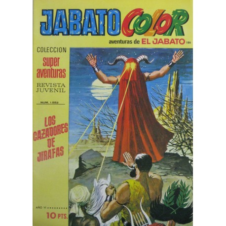 JABATO COLOR Núm 186: LOS CAZADORES DE JIRAFAS