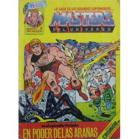 MASTERS DEL UNIVERSO Núm 2: EN PODER DE LAS ARAÑAS