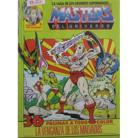 MASTERS DEL UNIVERSO Núm 3: LA VENGANZA DE LOS MALVADOS