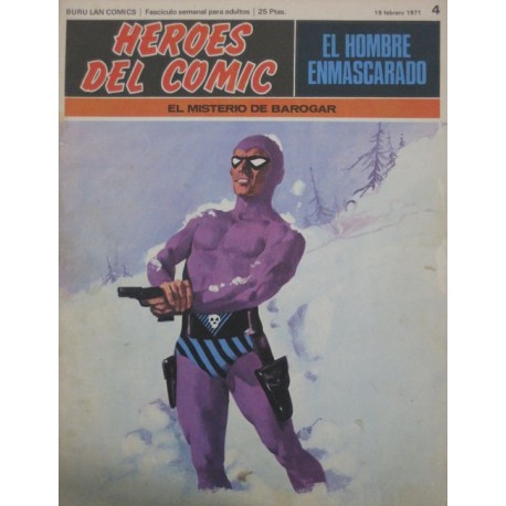 EL HOMBRE ENMASCARADO Núm 4: EL MISTERIO DE BAROGAR