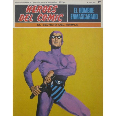 EL HOMBRE ENMASCARADO Núm 19: EL SECRETO DEL TEMPLO