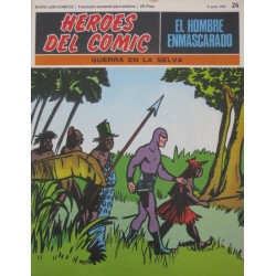 EL HOMBRE ENMASCARADO Núm 24: GUERRA EN LA SELVA