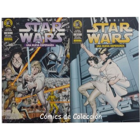 STAR WARS CLASSIC: UNA NUEVA ESPERANZA. Núm 1 Y 2. COMPLETA