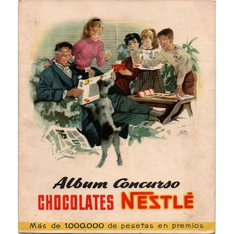 ALBUM CONCURSO CHOCOLATES NESTLÉ