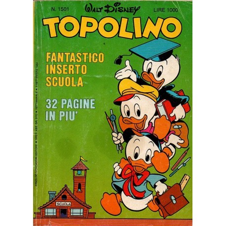 TOPOLINO Núm. 1501