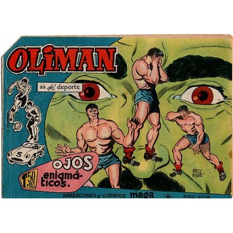 OLIMAN AS DEL DEPORTE Núm. 18: OJOS ENIGMÁTICOS