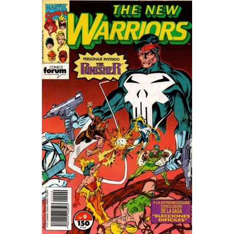 THE NEW WARRIORS Núm 9