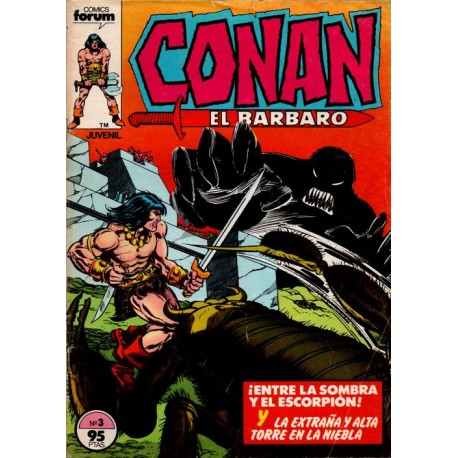 CONAN EL BÁRBARO Núm 3