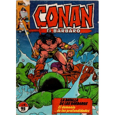 CONAN EL BÁRBARO Núm 9