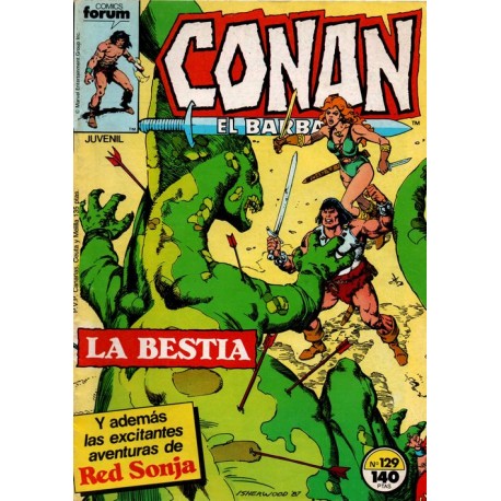 CONAN EL BÁRBARO Núm 129