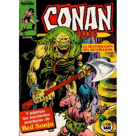 CONAN EL BÁRBARO Núm 136