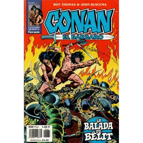  CONAN EL BÁRBARO Núm 60