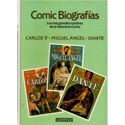 COMIC BIOGRAFÍAS Núm. 1: CARLOS V- MIGUEL ÁNGEL- DANTE