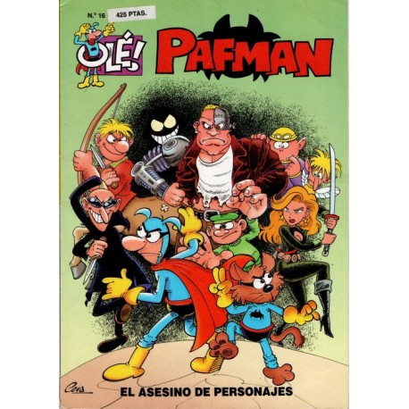 PAFMAN Núm. 16. EL ASESINO DE PERSONAJES