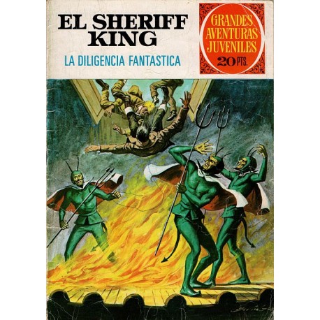 EL SHERIFF KING Núm 4: LA AMENAZA DEL "DRAGÓN"