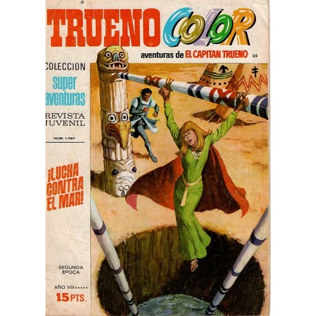 EL CAPITAN TRUENO, ALBUM COLOR Núm 3 "EL CÍRCULO DE LA MUERTE"