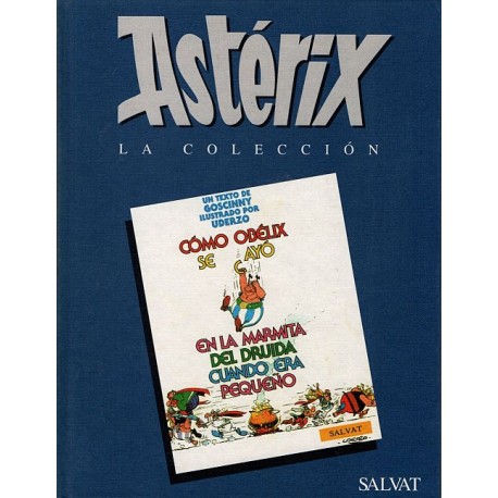 ASTERÍX CÓMO OBÉLIX SE CAYÓ EN LA MARMITA DEL DRUIDA CUANDO ERA PEQUEÑO