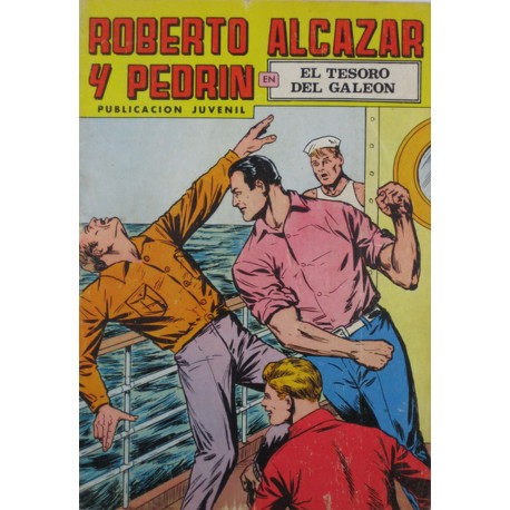ROBERTO ALCAZAR Y PEDRÍN Nñum. 44 " EL TESORO DEL GALEÓN".
