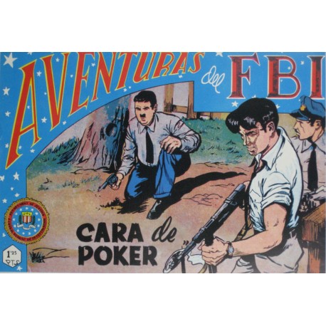 AVENTURAS DEL FBI. Núm. 126 "CARA DE POKER".