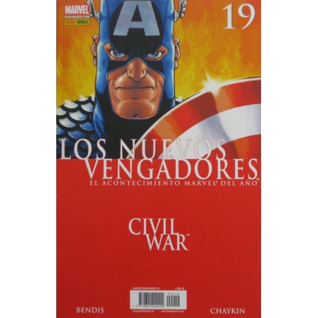 LOS NUEVOS VENGADORES Núm 19 CIVIL WAR.