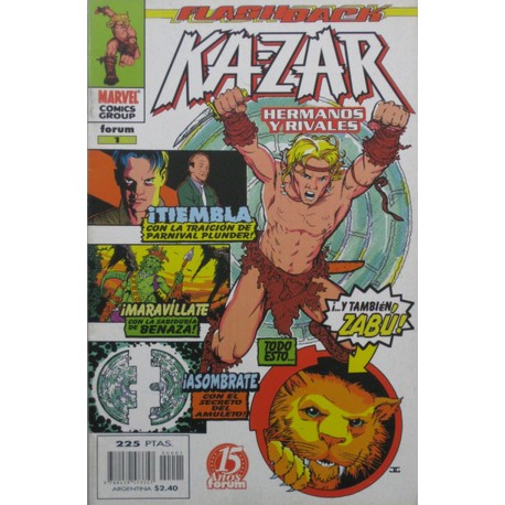 KA-ZAR EL SALVAJE .