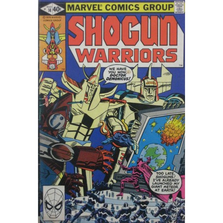 SHOGUN WARRIORS VOL 1 Núm 14