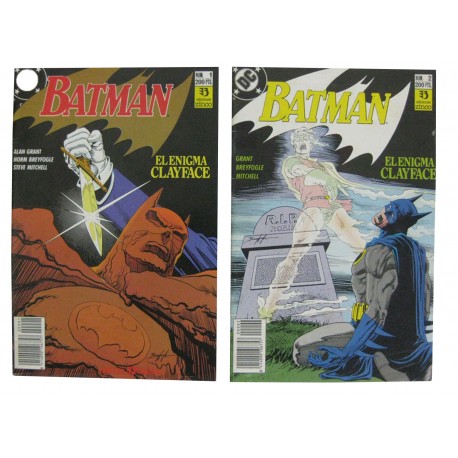 BATMAN EL ENIGMA CLAYFACE. COMPLETA